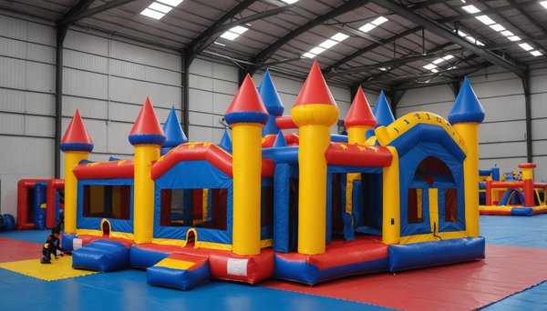 Location de châteaux gonflables pour des fêtes magiques